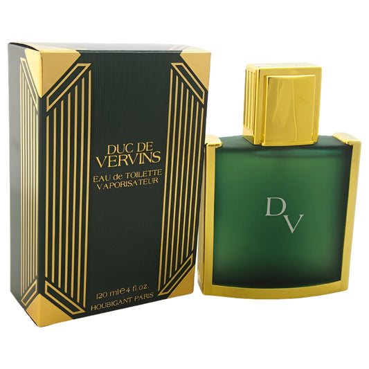 Duc De Vervins by Houbigant, 4 oz EDT Spray for Men Eau De Toilette