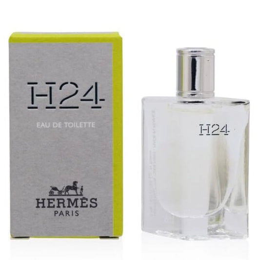 Hermes H24 Eau De Toilette EDT Cologne Miniature Splash Mini Bottle 5ml 0.17oz