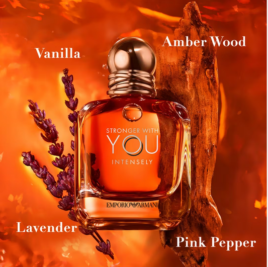 Armani Beauty ARMANI EMPORIO STRONGER WITH YOU INTENSELY (M) EDP SP 3.4oz